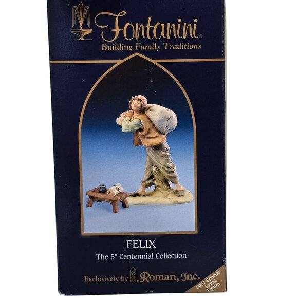 Fontanini 2007 Special Event Figure Felix 5" Centennial Collection family - Picture 2 of 7